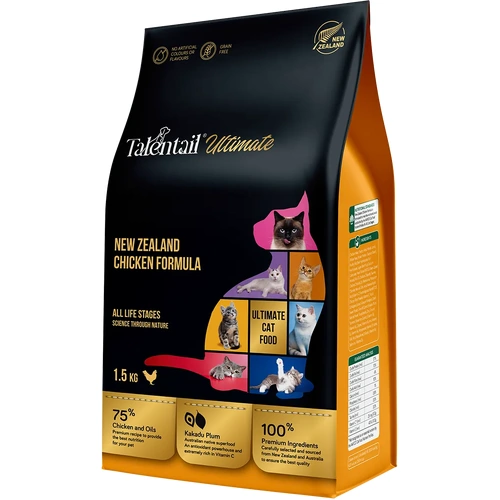 Talentail All Life Stages Ultimate New Zealand Chicken Dry Cat Food 1.5Kg