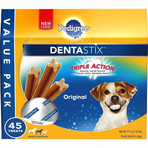 Pedigree Dog Treats Dentastix Small Breed Oral Care 4 x 28 Pack 