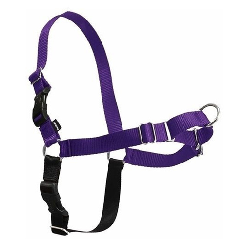 Beau Pets Gentle Leader Easy Walk Dog Harness Purple Medium Large