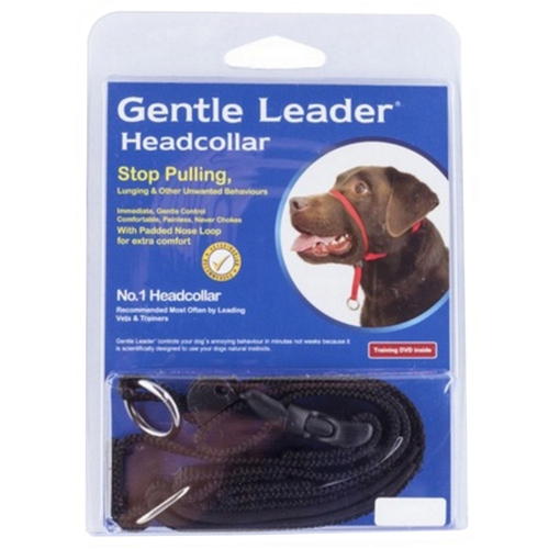 Gentle Leader Dog Training Headcollar Black Small 