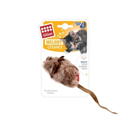 Gigwi Melody Chaser Mouse Motion Active Cat Toy 