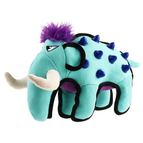 Gigwi Duraspikes Durable Elephant Blue Dog Toy