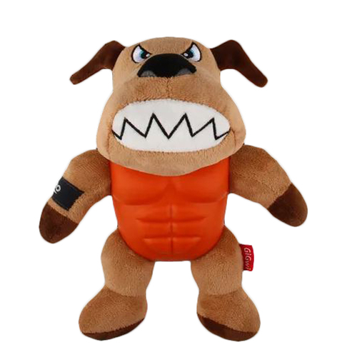 GiGwi Im Hero Armoured Dog Plush w/ Squeaker Dog Toy