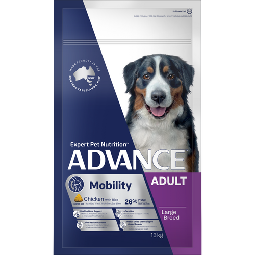 Advance Adult Large Breed Mobilty Dry Dog Food Chicken with Rice 13kg