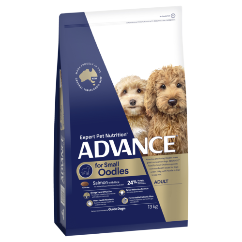 Advance Adult Small Oodles Dry Dog Food Salmon w/ Rice 13kg
