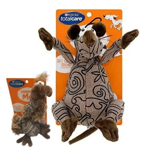 Total Care Wild Things Interactive Play Pet Dog Squeaker Toy