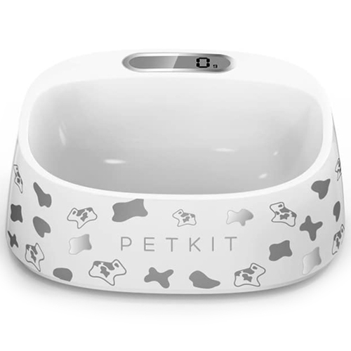 Petkit Smart Digital Pet Antibacterial Bowl Scale Cow Print