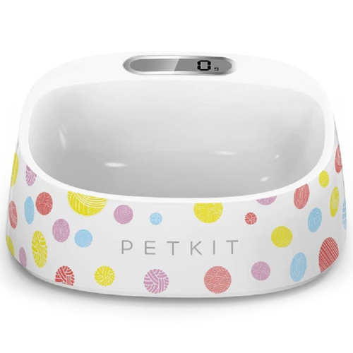 Petkit Smart Digital Pet Antibacterial Bowl Scale Colour Ball Print 