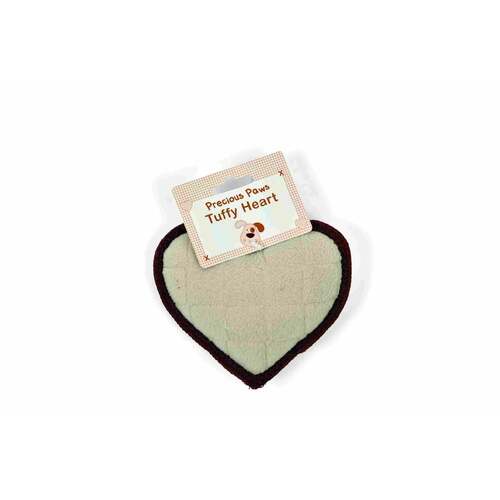 Petface Precious Paws Puppy Tuffy Heart Interactive Pet Dog Toy