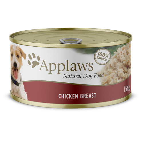 Applaws Wet Dog Food Chicken Breast Tin 16 x 156g 