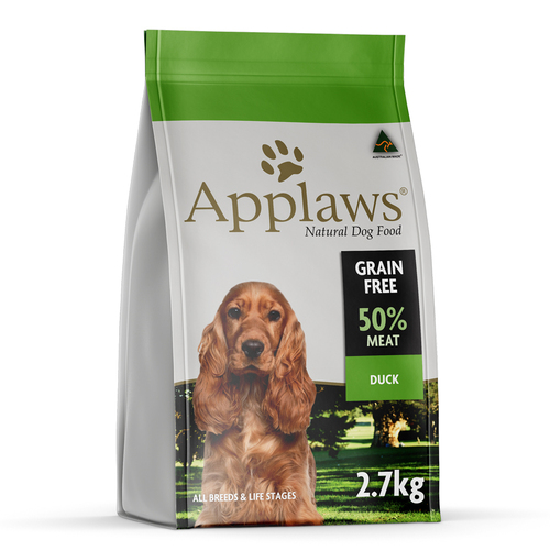 Applaws Its All Good All Breeds Grain Free Dry Dog Food Duck 2.7kg