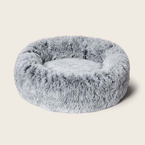 Snooza Calming Cuddler Pet Dog Bed Machine Washable Silver Fox Small