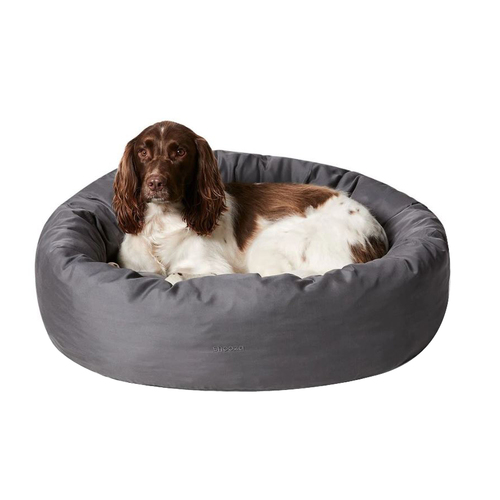 Snooza Cool Cuddler Odour-Resistant Pet Dog Bed Steel Large 