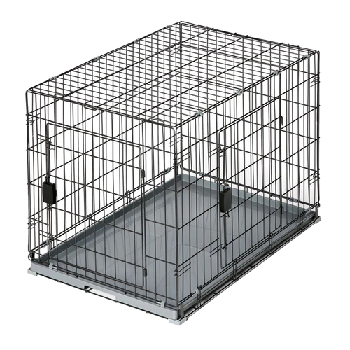 Snooza 2 in 1 Convertible Training Pet Dog Crates Graphite Small