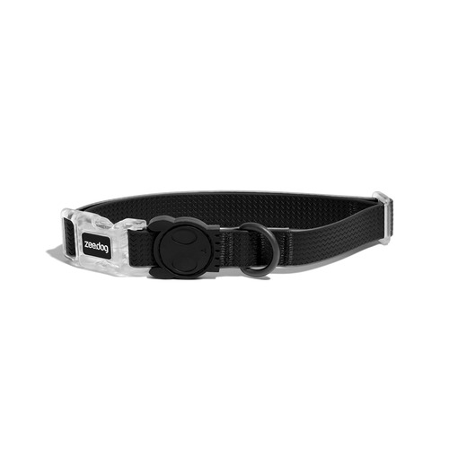 Zee Dog Neopro Adjustable Soft Dog Collar Black XS