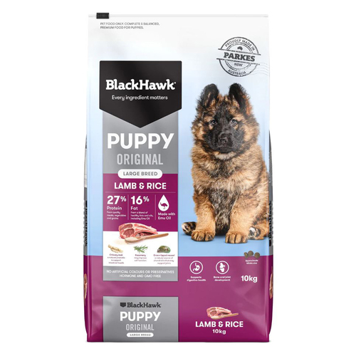 Black Hawk Puppy Large Breed Original Dry Dog Food Lamb & Rice 10kg