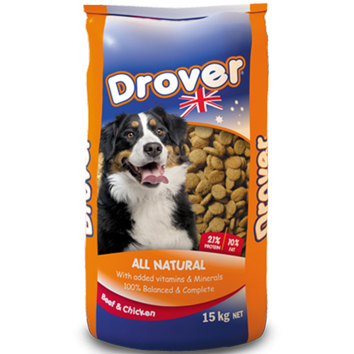 CopRice Drover Dog Food All Natural Beef & Chicken Vitamins and Minerals 15kg