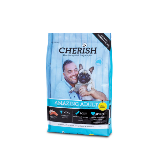 Cherish Amazing Adult Small Bites Complete Pet Dry Dog Food 8kg