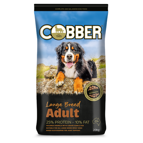 Cobber Adult Large Breed Inner Goodness with Glucosamine Dry Dog Food 20kg
