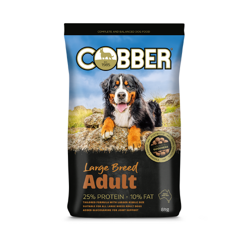Cobber Adult Large Breed Inner Goodness with Glucosamine Dry Dog Food 8kg