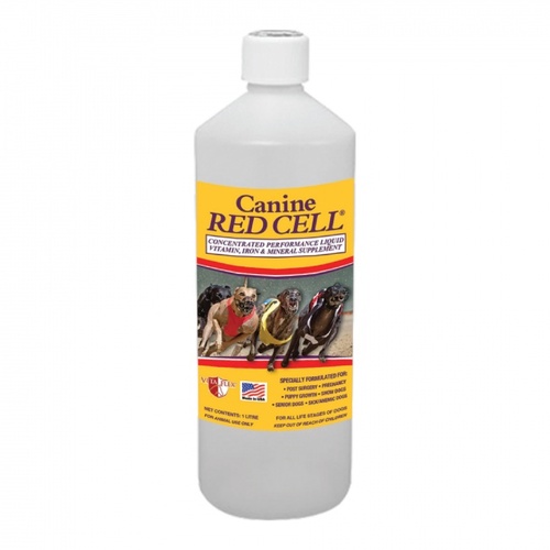 Canine Red Cell Vitamin & Mineral Feed Supplement for Dogs 1L