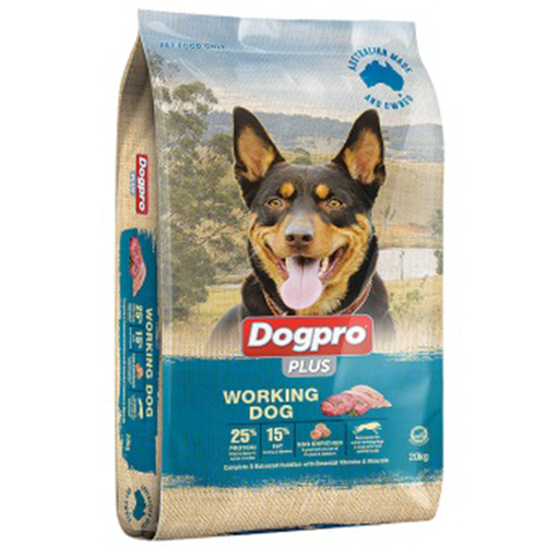 DogPro Plus Working Dog Food Active High Energy Dry Dog Food 20kg 