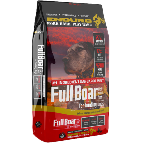 Enduro Full Boar Premium Adult Dry Dog Food 20kg