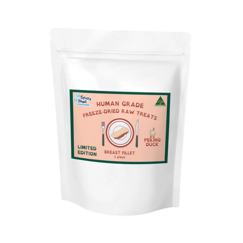Freezy Paws Freeze-Dried Raw Treats Peking Duck Breast Fillet for Dogs & Cats