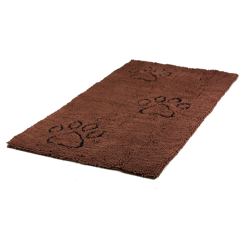 Dog Gone Smart Dirty Dog Doormat Runner Mocha Brown