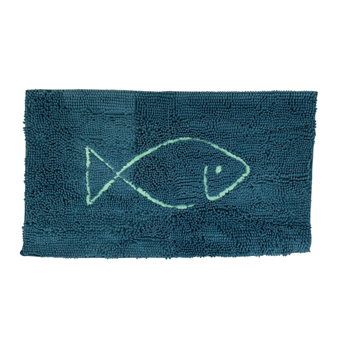 Dog Gone Smart Aqua Sponge Cleaning Mat Pacific Blue Large