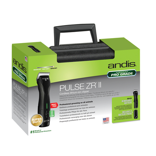 Andis Pulse ZR II Cordless Lithium-ion Pet Dog Grooming Clipper