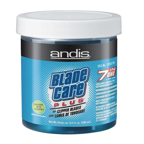 Andis 7-in-1 Blade Care Plus for Clipper Blades Dip Jar 473ml
