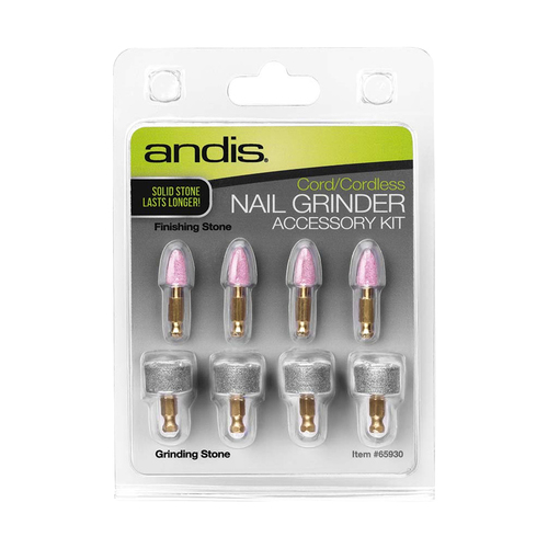 Andis Cord/Cordless Nail Grinder Replacement Accessory Kit Pack