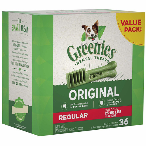 Greenies Original Regular Dogs Dental Treats 11-22kg 1kg
