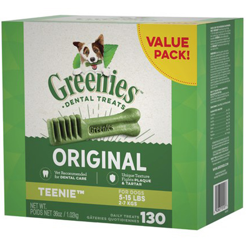 Greenies Original Teenie Dogs Dental Treats 2-7kg 1kg