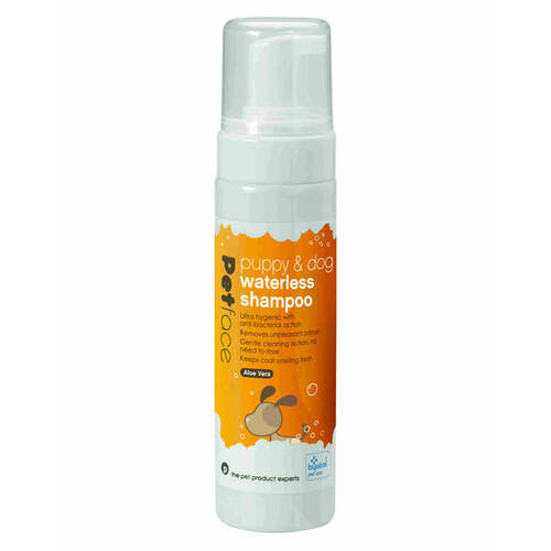 Petface Puppy & Dog Waterless Grooming Shampoo Aloe Vera 200ml