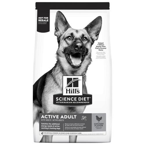 Hills Adult Active Dry Dog Food Chicken 20kg