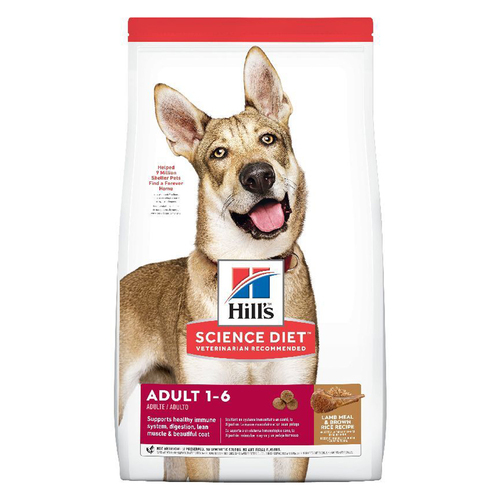 Hills Adult 1+ Dry Dog Food Lamb & Brown Rice 14.97kg