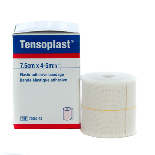 Tensoplast Elastic Adhesive Bandage 7.5cm x 4.5m - 5 Pack