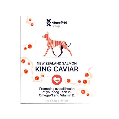 Korure Pets NZ Salmon King Caviar Cardiovascular Health for Dogs 35g