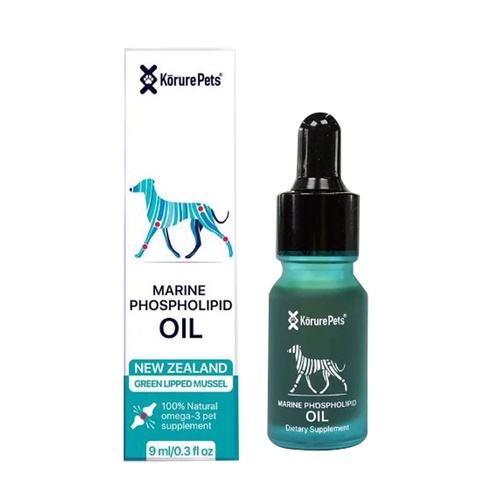 Korure Pets Marine Phospholipid Oil Joint & Mobility Supplement for Dogs 9ml