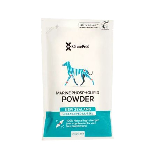 Korure Pets Marine Phospholipid Powder Joint Health for Dogs Refill Pouch 50g