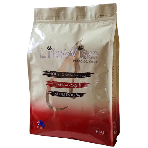 Lifewise Adult Dry Dog Food Wild Kangaroo w/ Lamb Rice & Vegetables 9kg