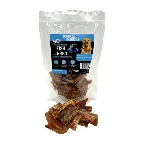 Loving Pets Fish Jerky Premium Natural Dog Training Treats 300g