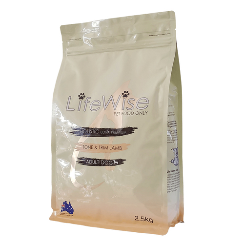 Lifewise Adult Dry Dog Food Tone & Trim Lamb w/ Oats & Vegetables 2.5kg