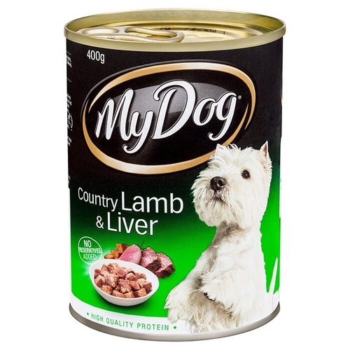 My Dog Country Lamb Liver Dog Food 24 x 400g 
