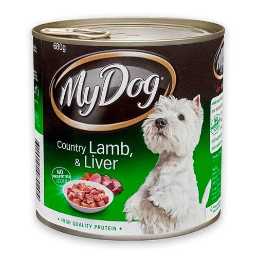 My Dog Country Lamb Liver Dog Food 12 x 680g 