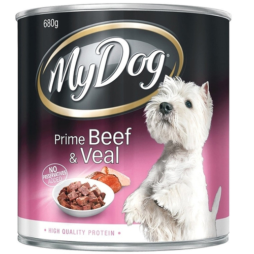 My Dog Prime Beef Veal Dog Food 12 x 680g 