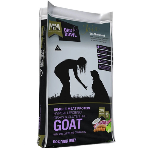 MFM Hypoallergenic Grain & Gluten Free Goat Dry Dog Food 14kg
