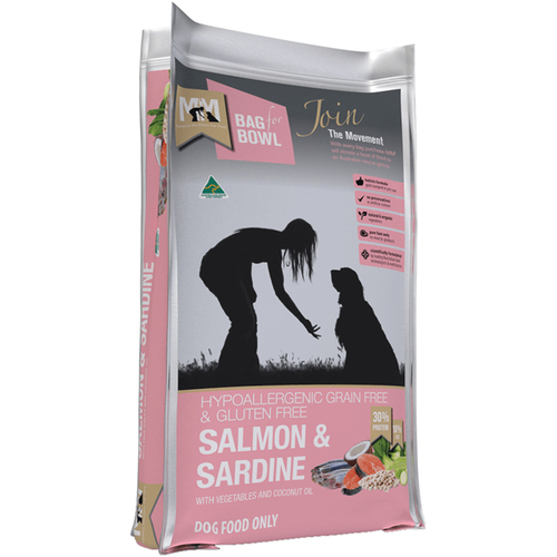 MFM Grain Free & Gluten Free Salmon & Sardine Dog Food 9kg 